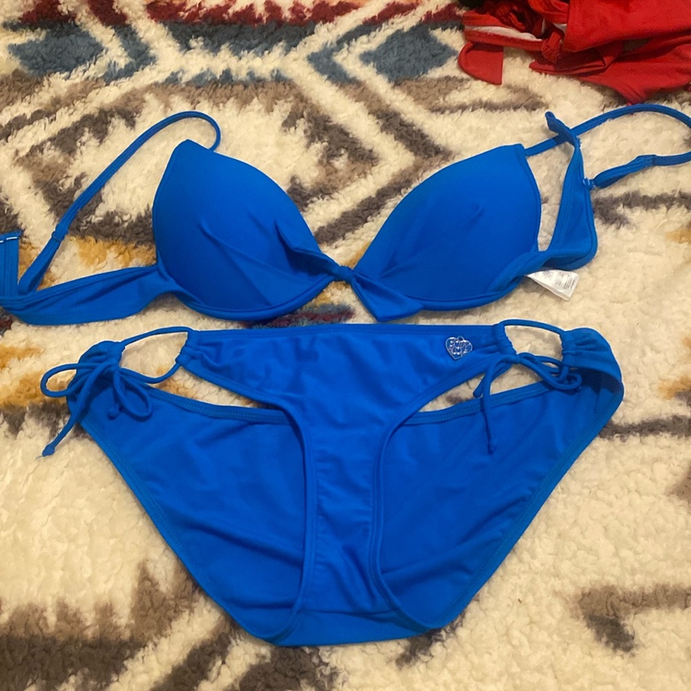 Body glove super cute padded bow bikini